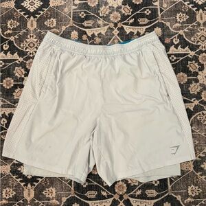 Gymshark 7” Athletic Pants Lined size Large